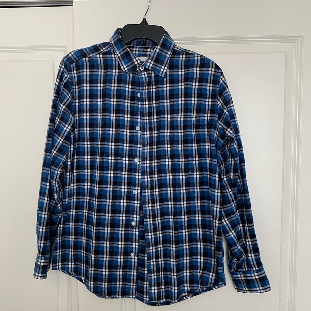 Plaid Flannel Button Down
